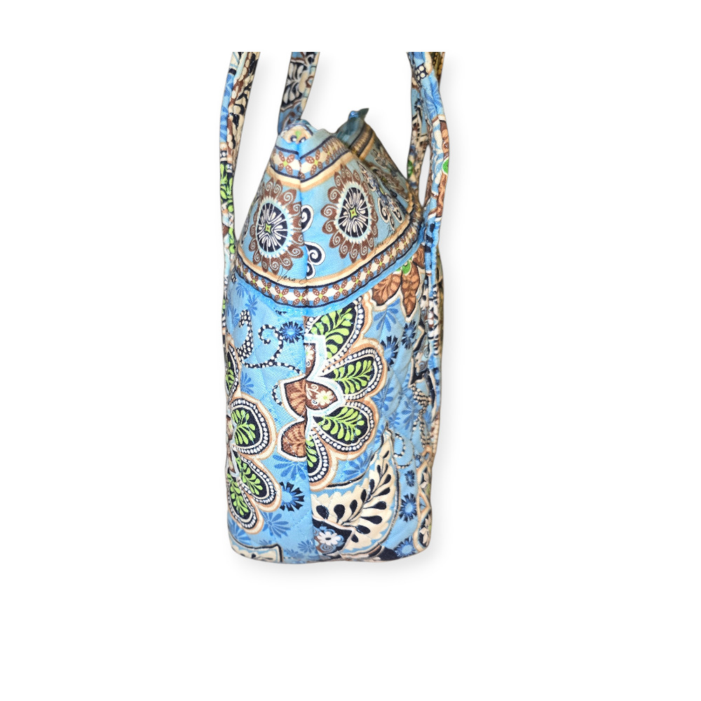 Vera Bradley Retired Bali Blue Shoulder Bag 2009 - Picture 4 of 7